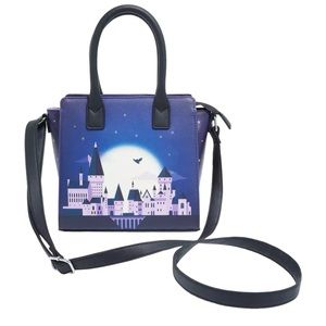NEW Loungefly Universal Studios Harry Potter Hogwarts Mini Crossbody Bag Purse